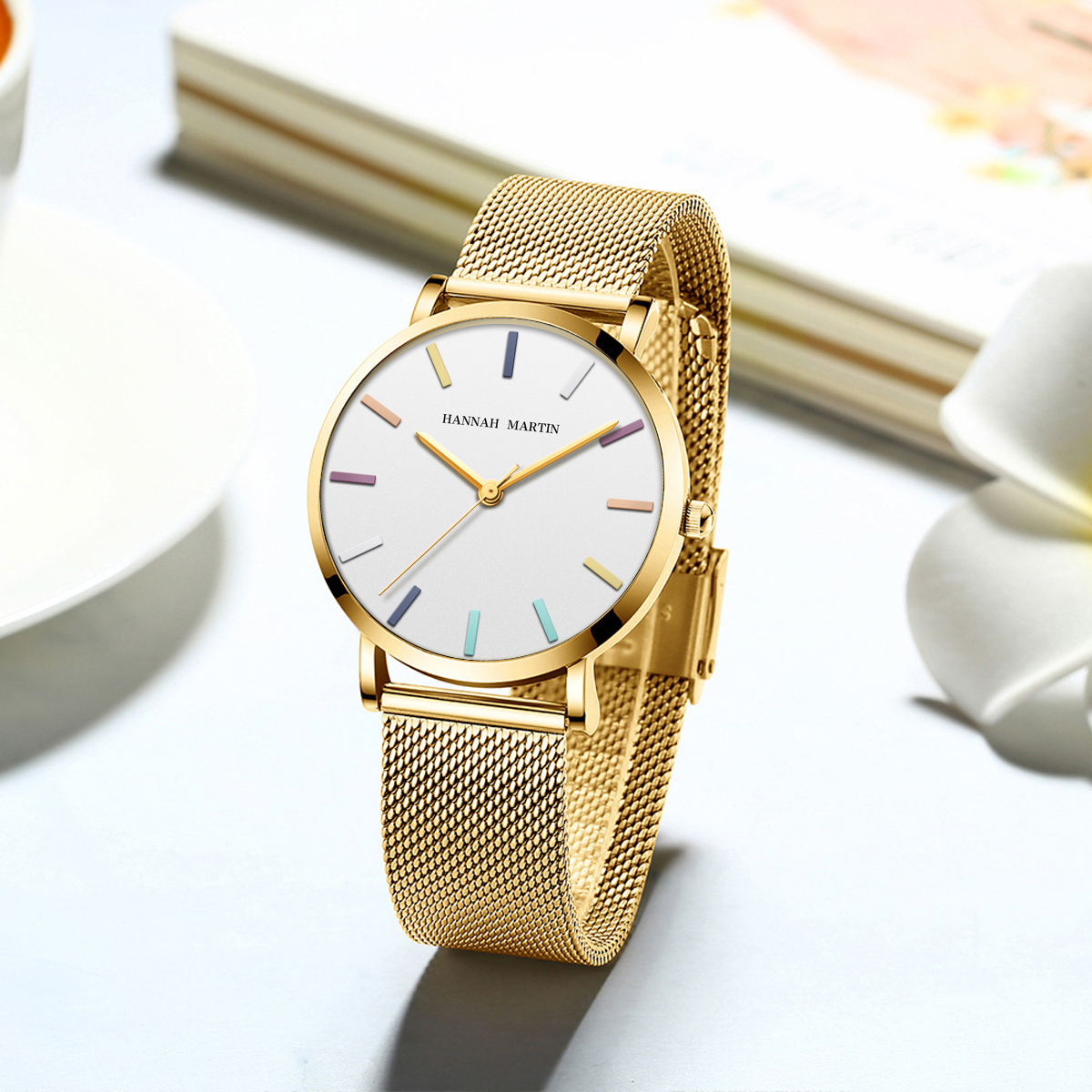 Mesh Stainless Strap - Hannah Martin Top Women Watch Bohemian