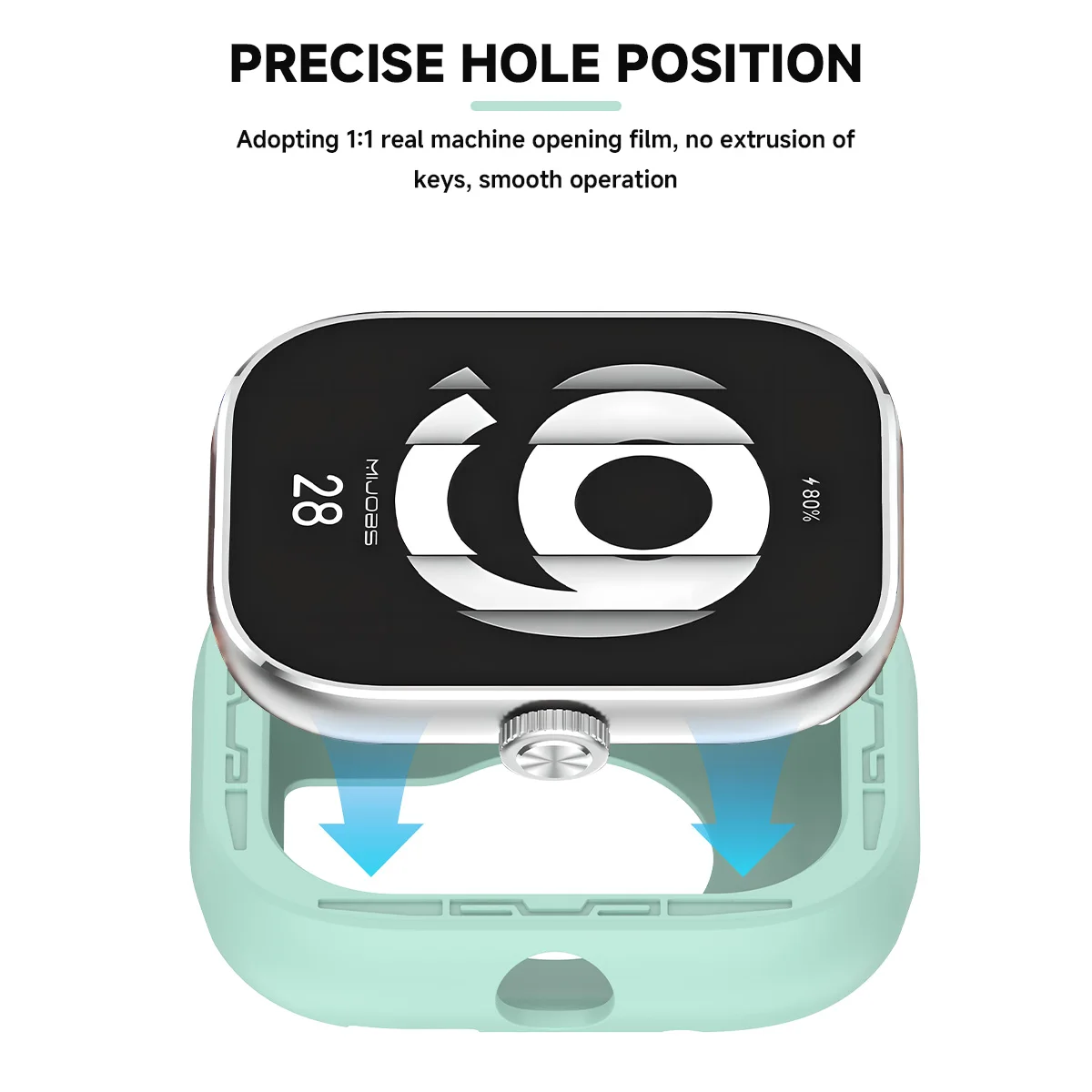 Cases+Silicone band For Redmi  – Watch Redmi recenzja i cena