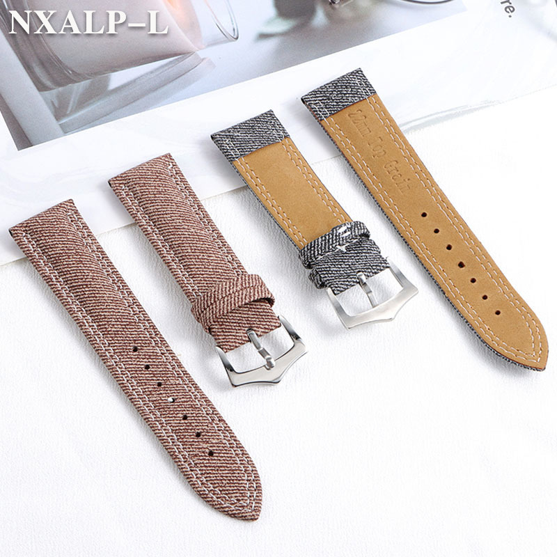 Denim Canvas Nylon Watch Strap – Omega Watches Smartwatch recenzja i cena