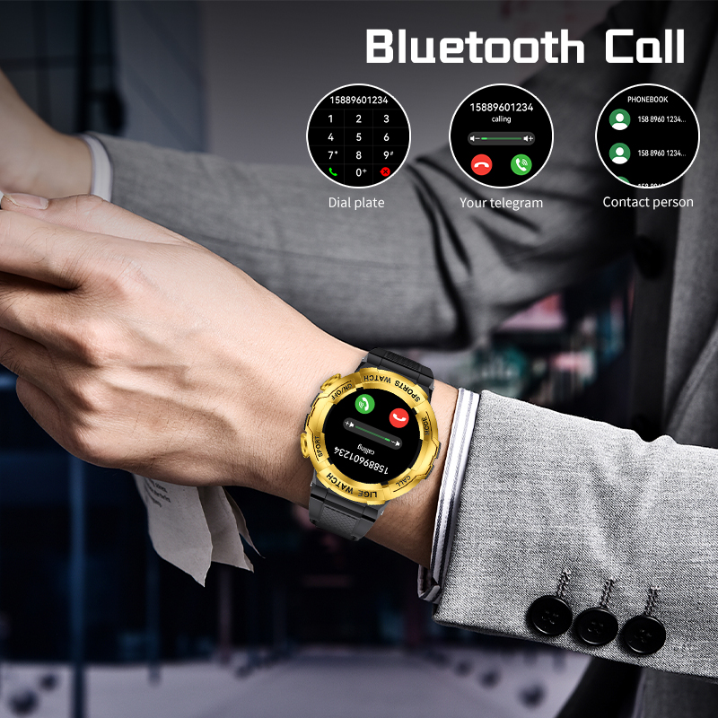 LIGE Men's Smart Watch Health  – Smartwatch Watches For Sale recenzja i cena
