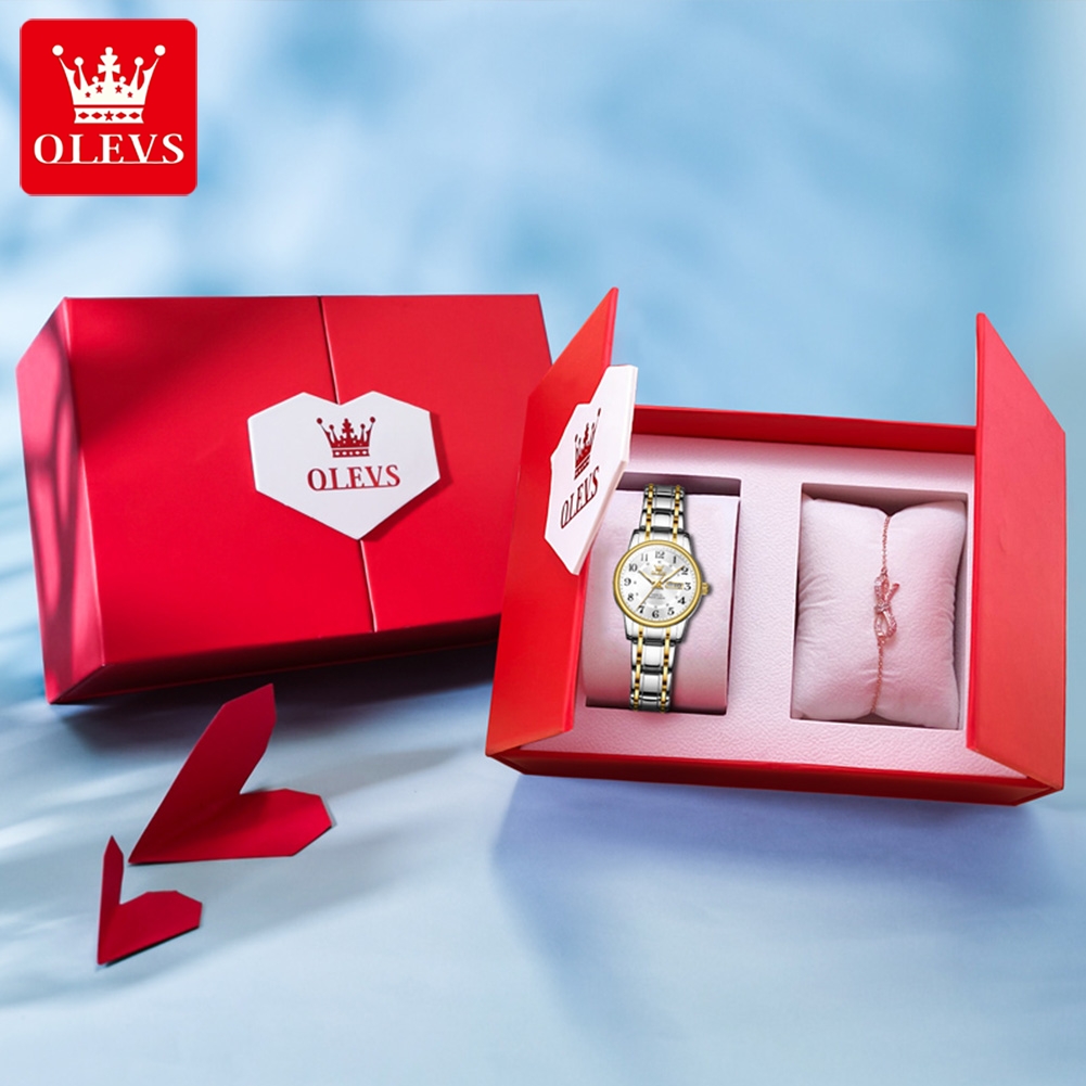 OLEVS 2891 Luxury Brand Fashio – Anti-Magnetic Watch recenzja i cena