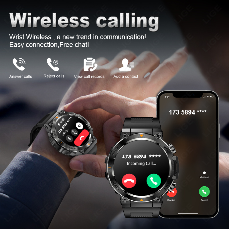 LIGE 2026 Smart Watches Heart  – Smartwatch Watches For Sale recenzja i cena