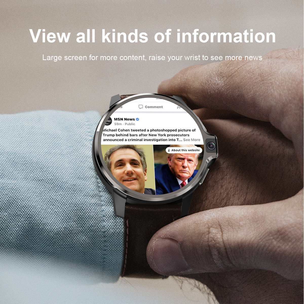 Smart Watch 4G Android 9.1 Dua – Smartwatch Watches For Sale recenzja i cena
