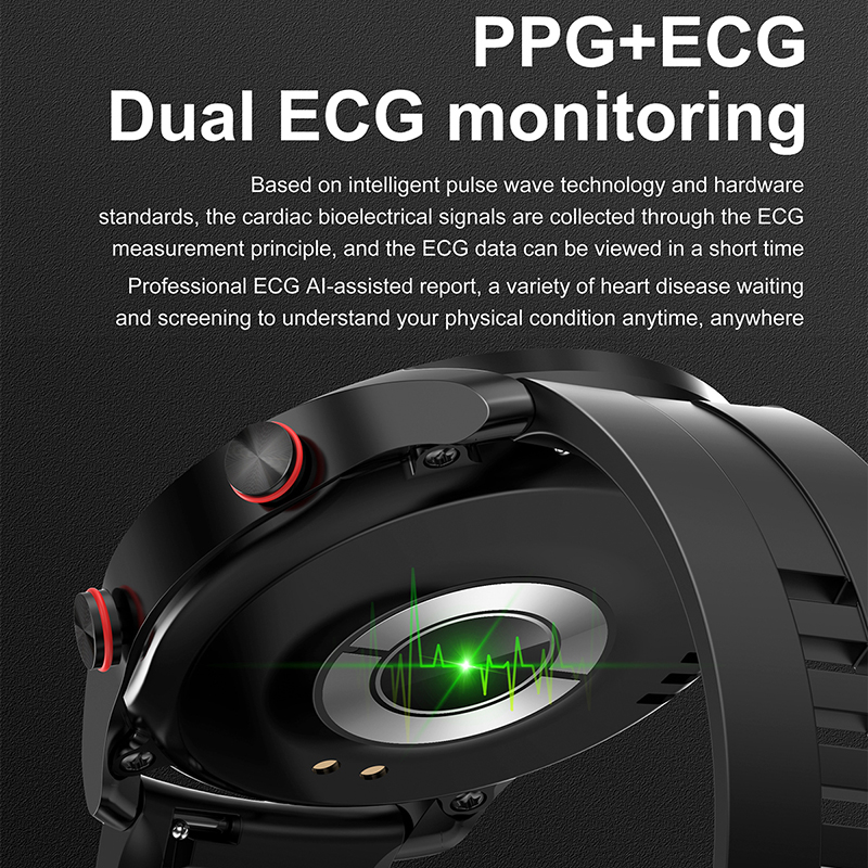 ECG+PPG Bluetooth Call Smart W – Smartwatch Health Watches For Men recenzja i cena