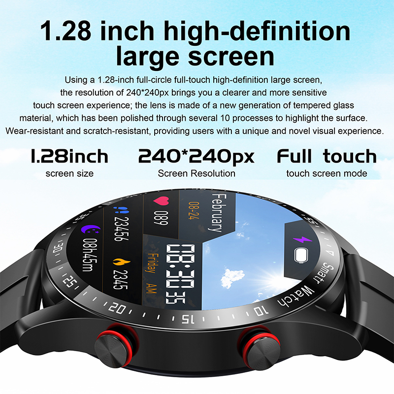 ECG+PPG Bluetooth Call Smart W – Smartwatch Health Watches For Men recenzja i cena