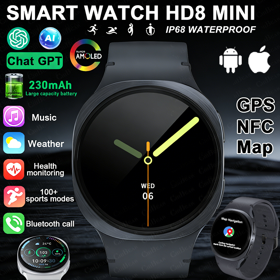 2026 New Watches 8 Mini GPS Tr – Smartwatch Health Watches For Men recenzja i cena