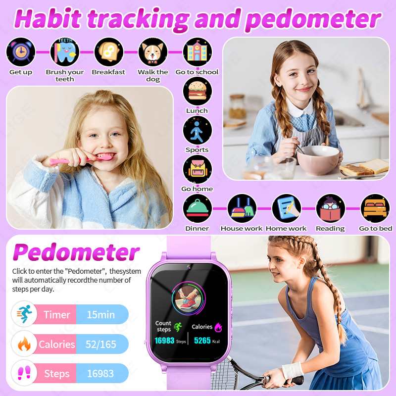 LIGE Kid Digital Smart Watch S – Smartwatch Digital Watches For Boys recenzja i cena