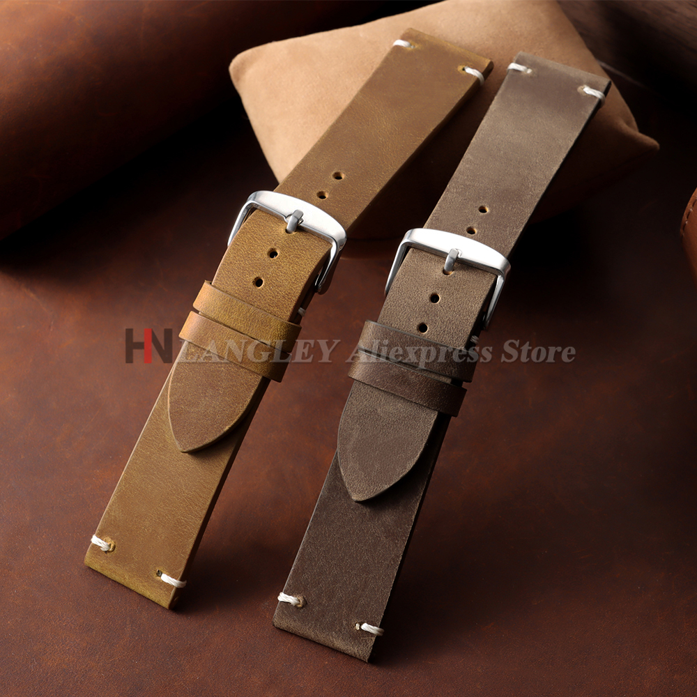 Vintage Oil Wax Cowhide Watch  – Omega Watches Smartwatch recenzja i cena