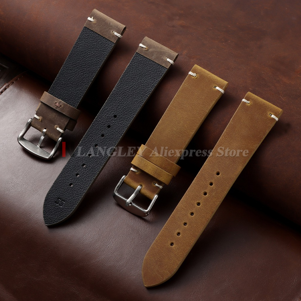 Vintage Oil Wax Cowhide Watch  – Omega Watches Smartwatch recenzja i cena