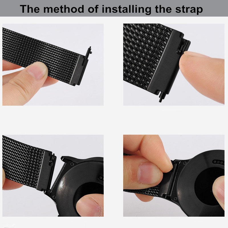 18MM Milanese Loop Strap For F – Fossil Watches Smartwatch Gen 4 recenzja i cena