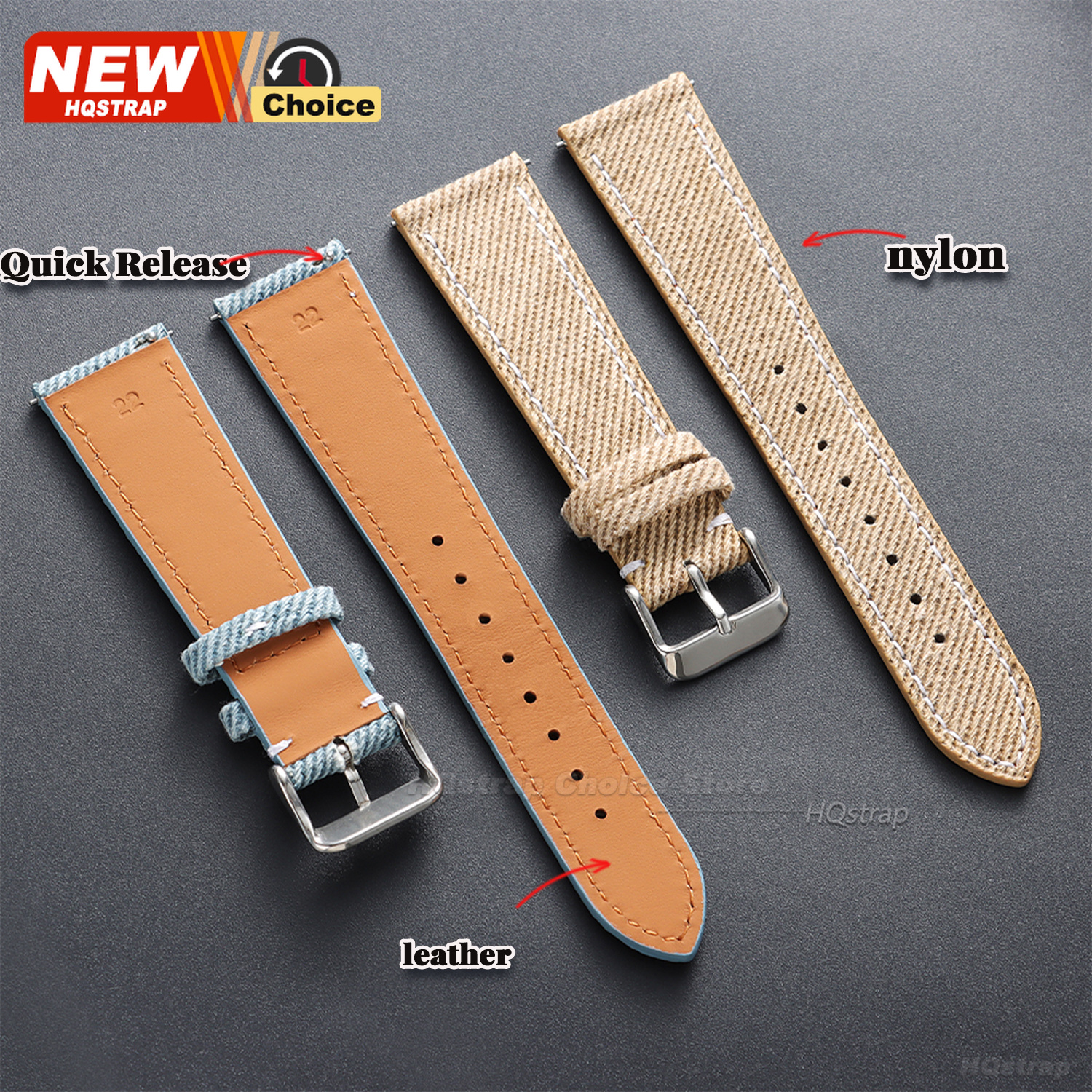 Nylon Denim Fabric Watch Strap – Omega Watches Smartwatch recenzja i cena
