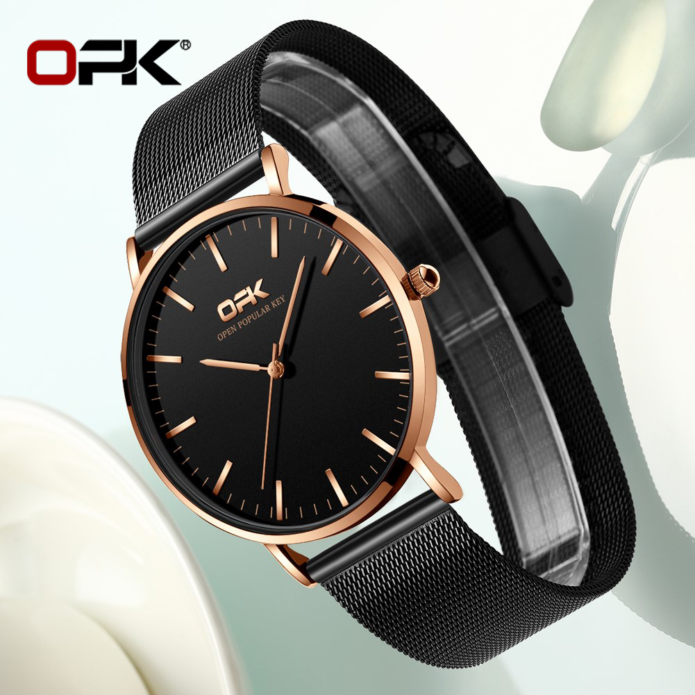 OPK 8101 Womens Watch Simple Q – Mesh Stainless Strap recenzja i cena