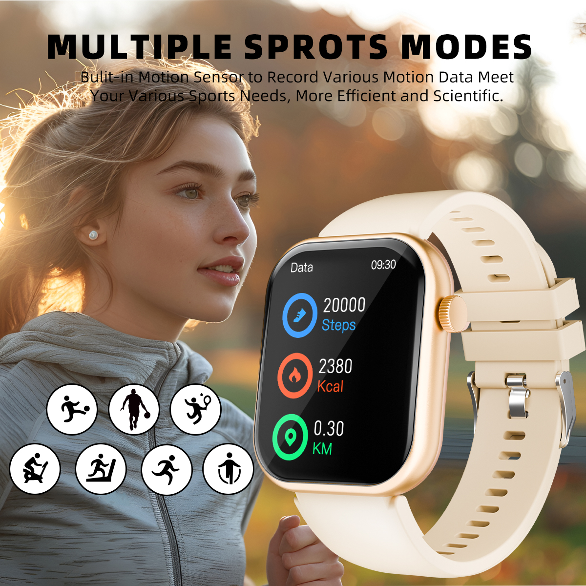 1.83“ Sports Smart Watch Men W – Smartwatch Iphone Watches For Women recenzja i cena