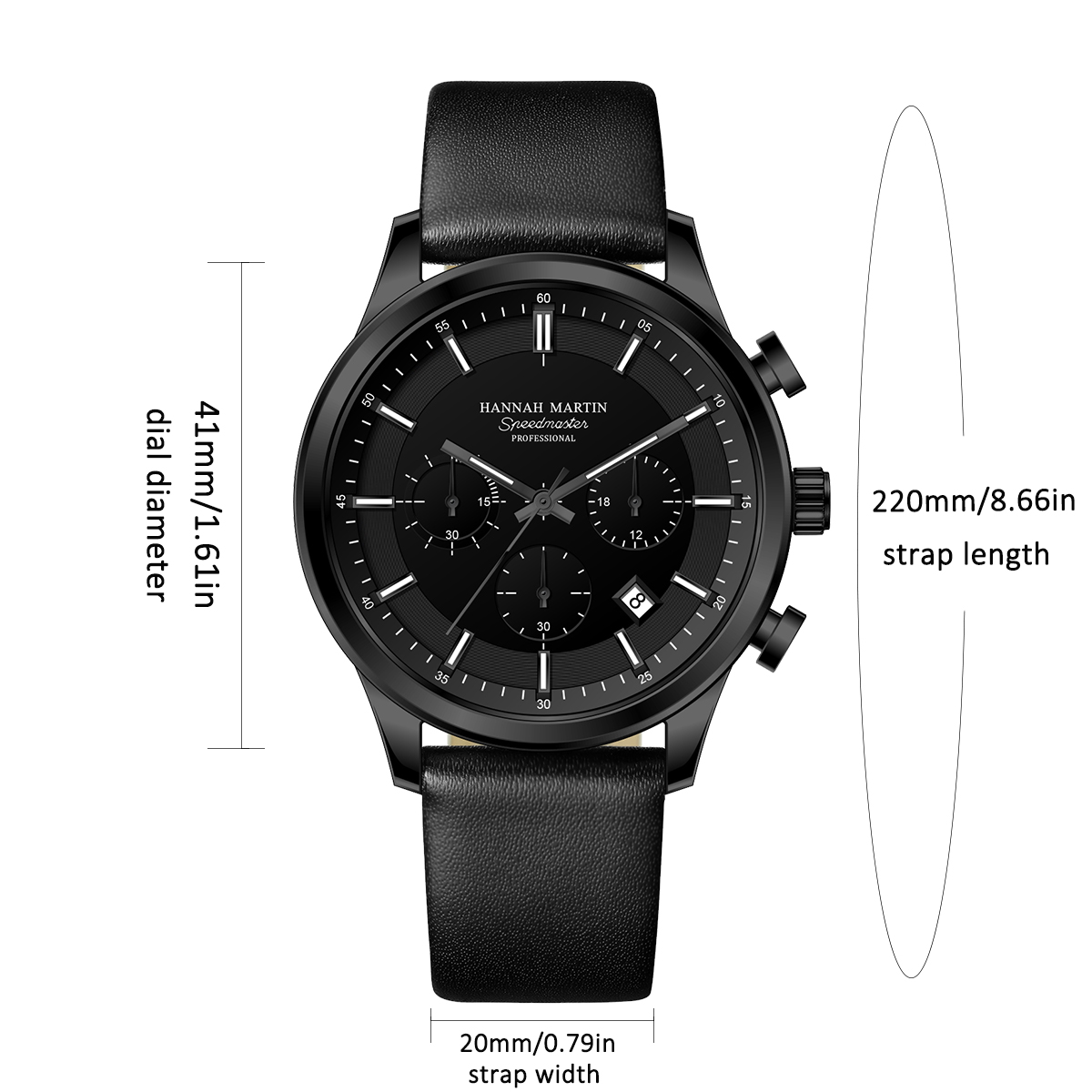 Hannah Martin Men Gift Box Men – Anti-Magnetic Watch recenzja i cena