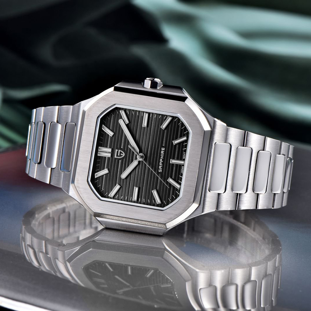 PAGANI DESIGN Fashion Square B – Anti-Magnetic Watch recenzja i cena