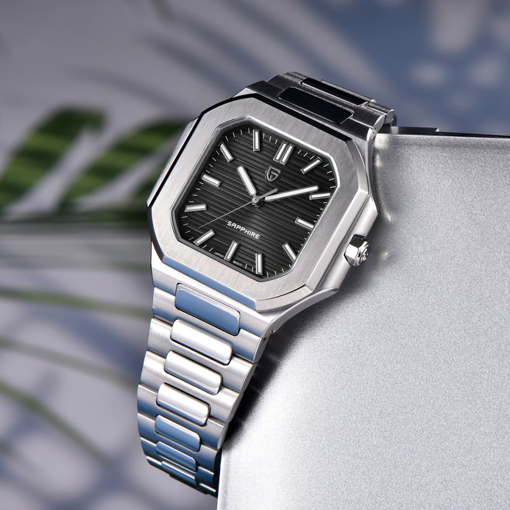 PAGANI DESIGN Fashion Square B – Anti-Magnetic Watch recenzja i cena