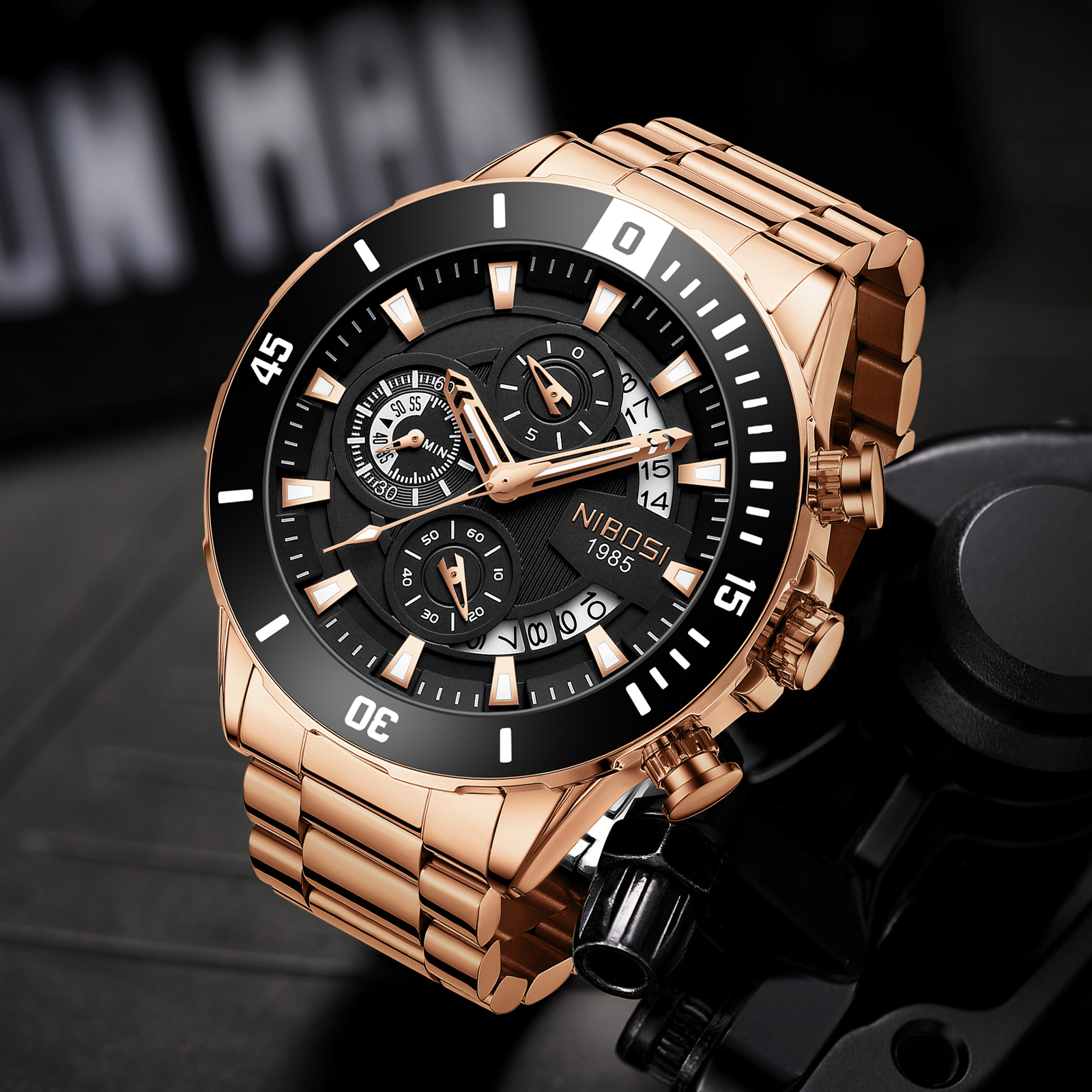 NIBOSI New Men's Watches Top B – Anti-Magnetic Watch recenzja i cena