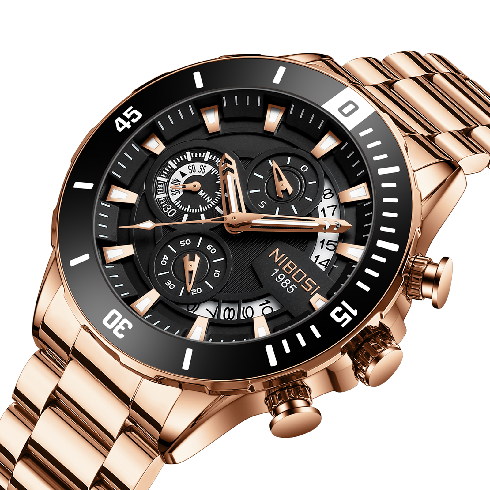 NIBOSI New Men's Watches Top B – Anti-Magnetic Watch recenzja i cena