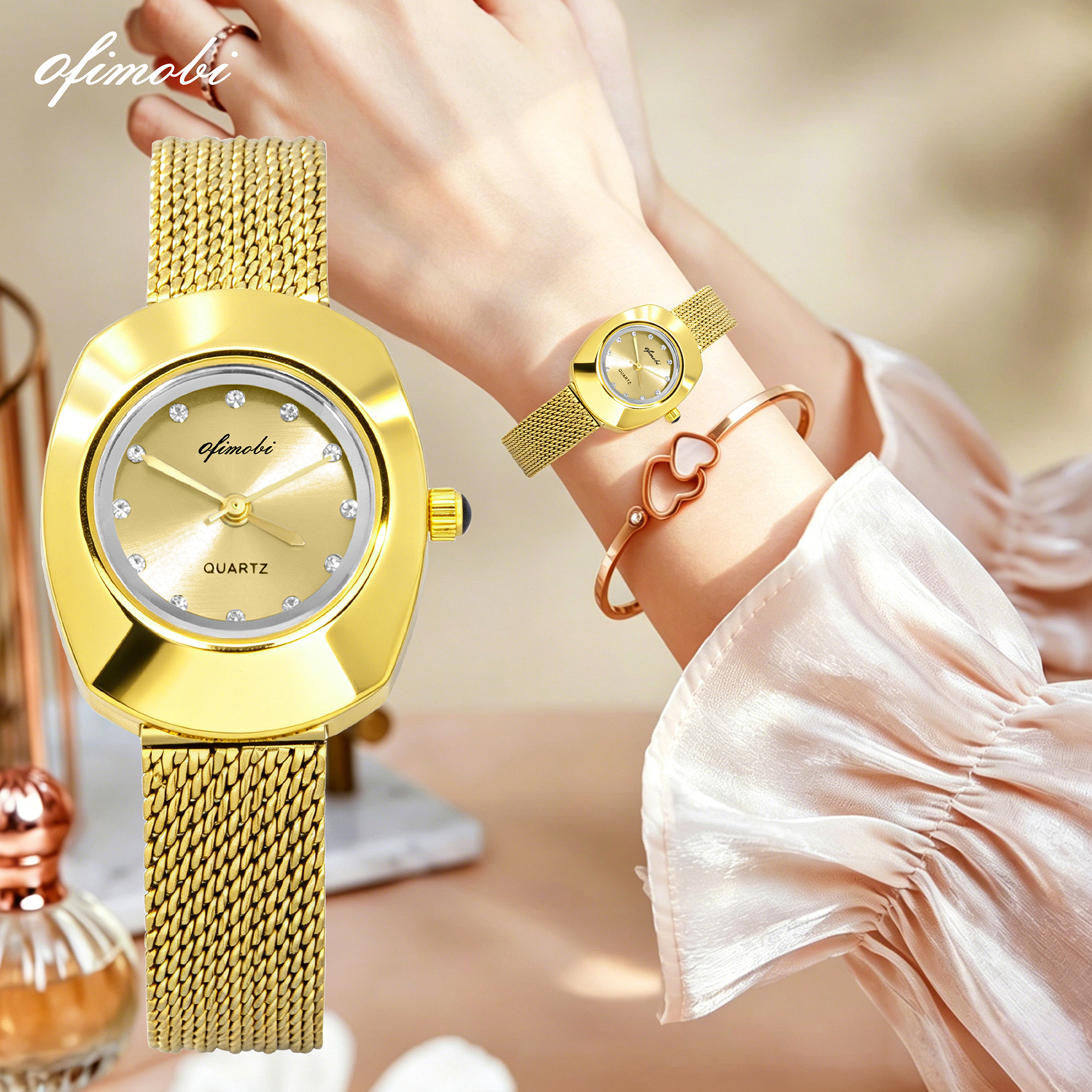OFIMOBI Women Quartz Watch Sta – Mesh Stainless Strap recenzja i cena