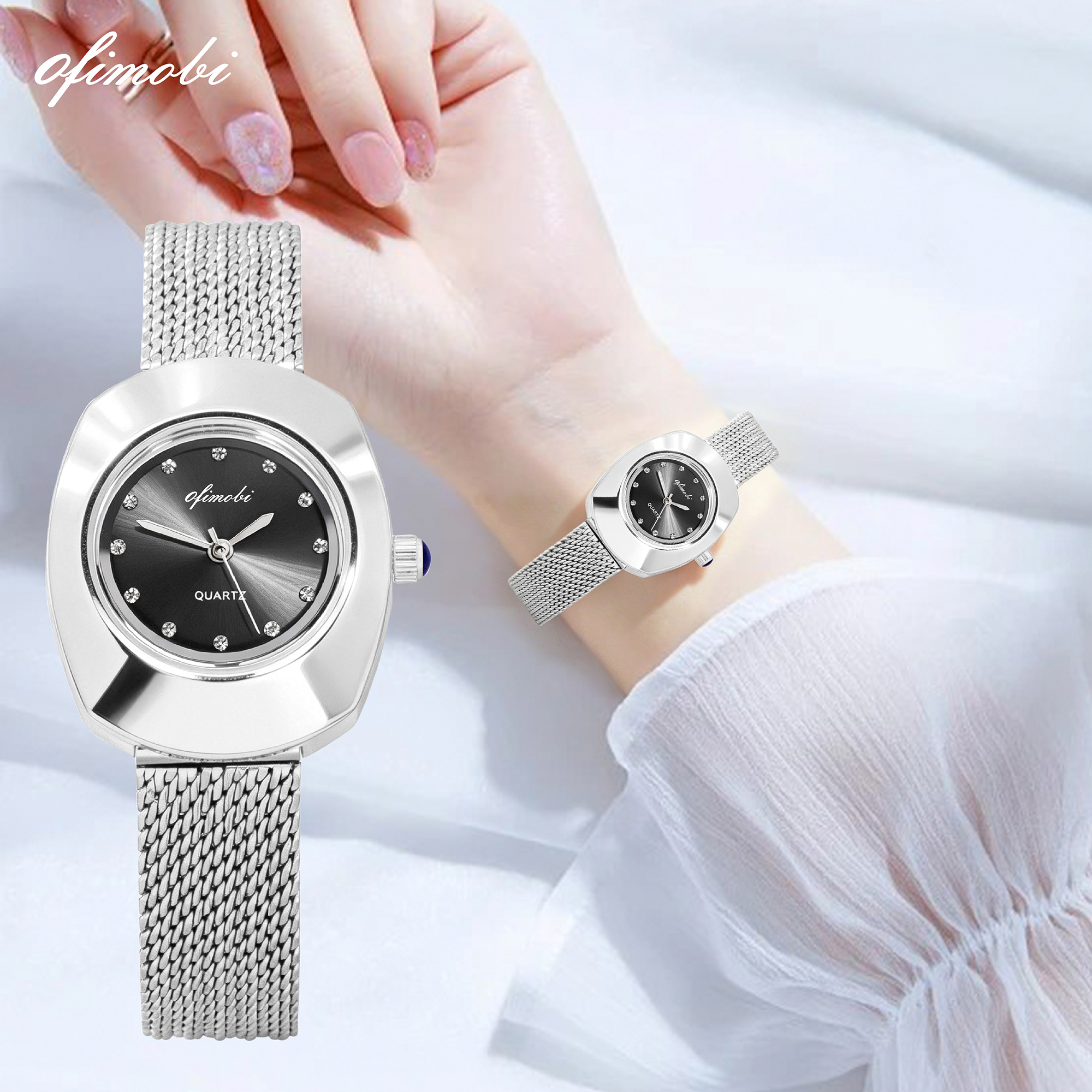 OFIMOBI Women Quartz Watch Sta – Mesh Stainless Strap recenzja i cena