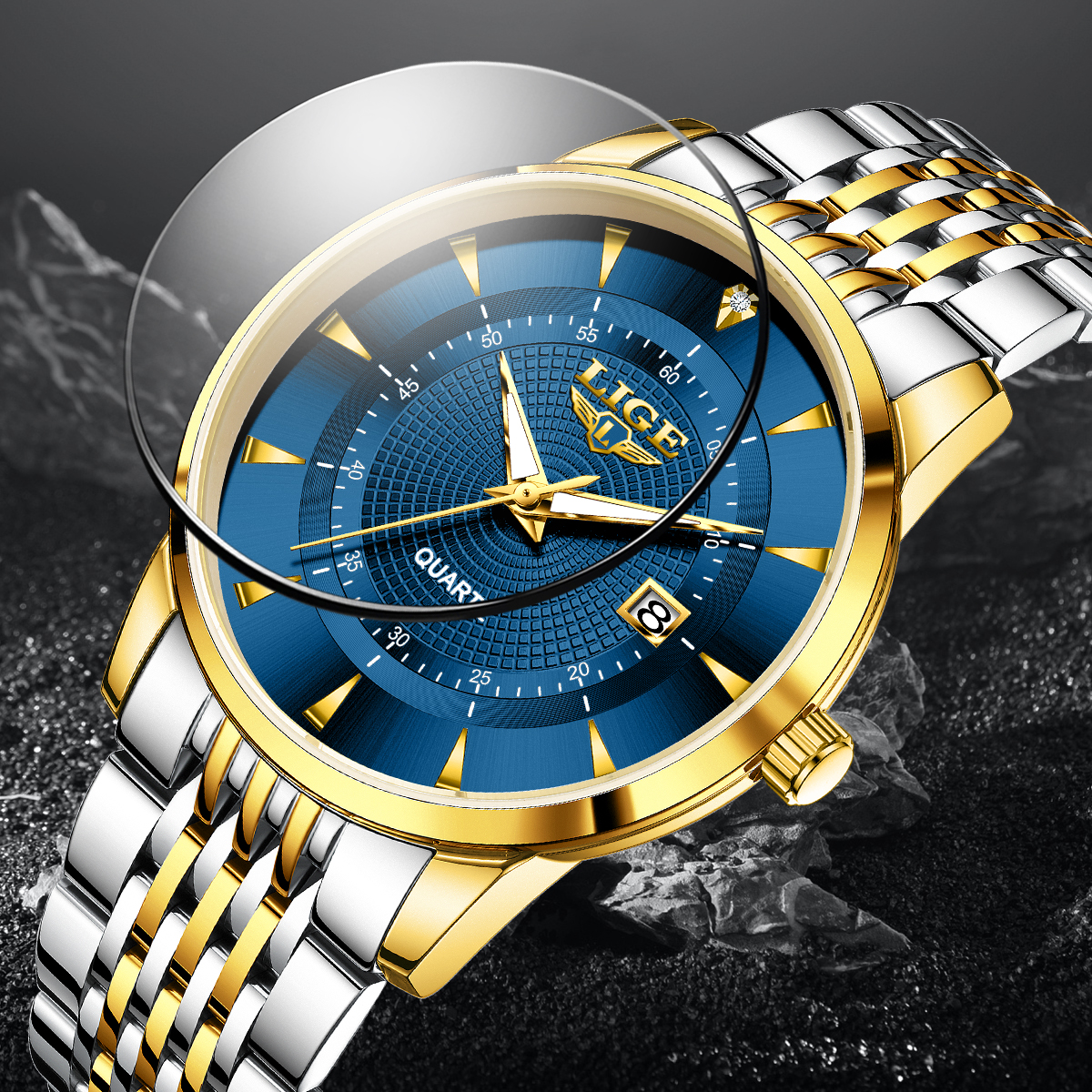 LIGE New 2026 Luxury Man Watch – Anti-Magnetic Watch recenzja i cena