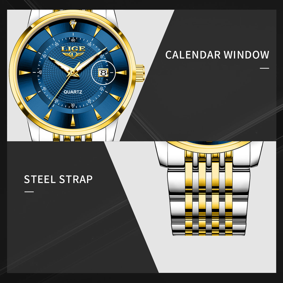 LIGE New 2026 Luxury Man Watch – Anti-Magnetic Watch recenzja i cena
