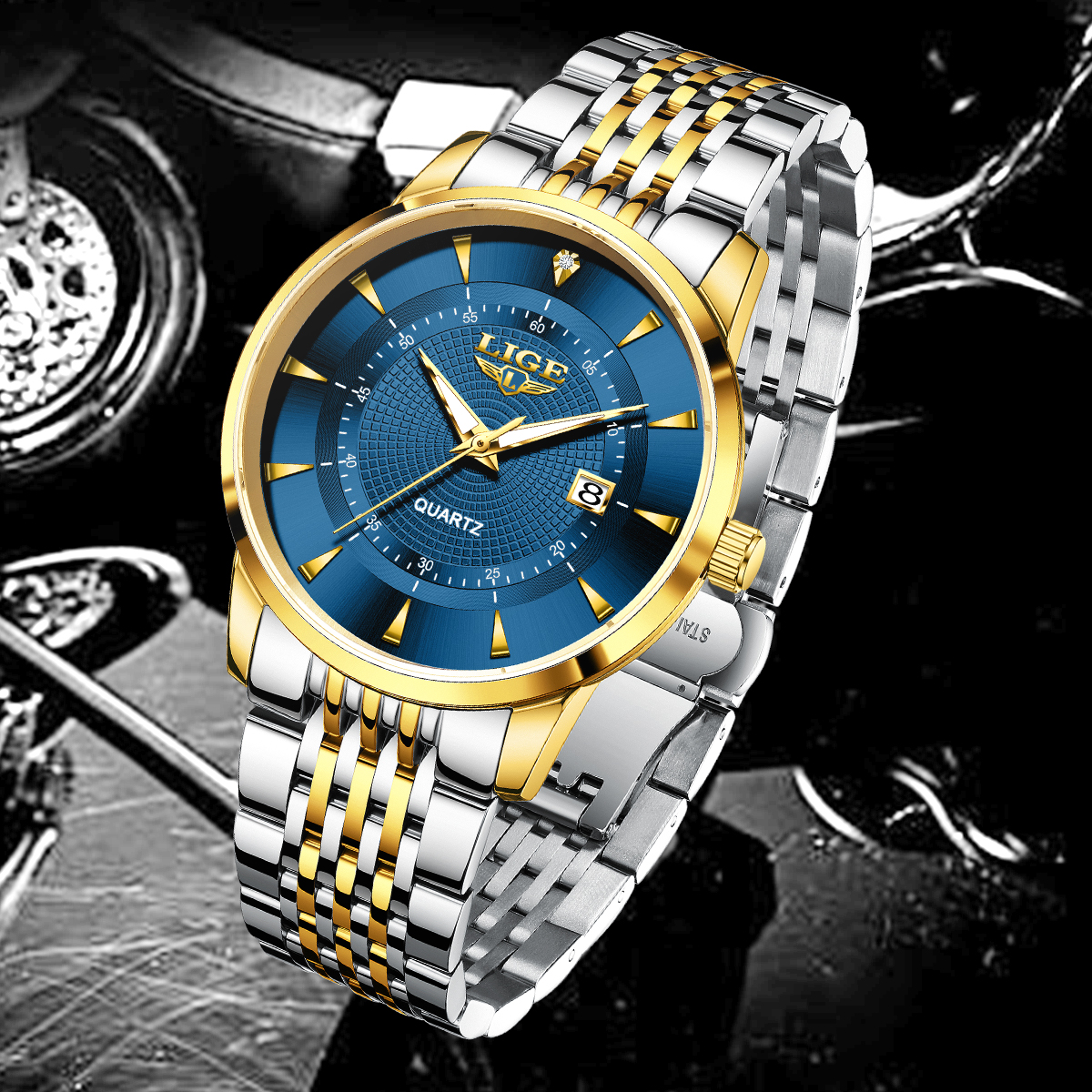 LIGE New 2026 Luxury Man Watch – Anti-Magnetic Watch recenzja i cena