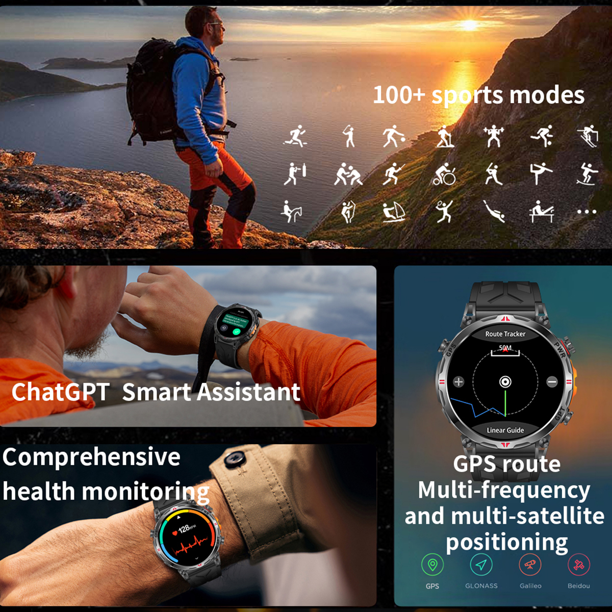 2025 New VWAR Air5 Ultra GPS S – Watch Vs Amazfit recenzja i cena