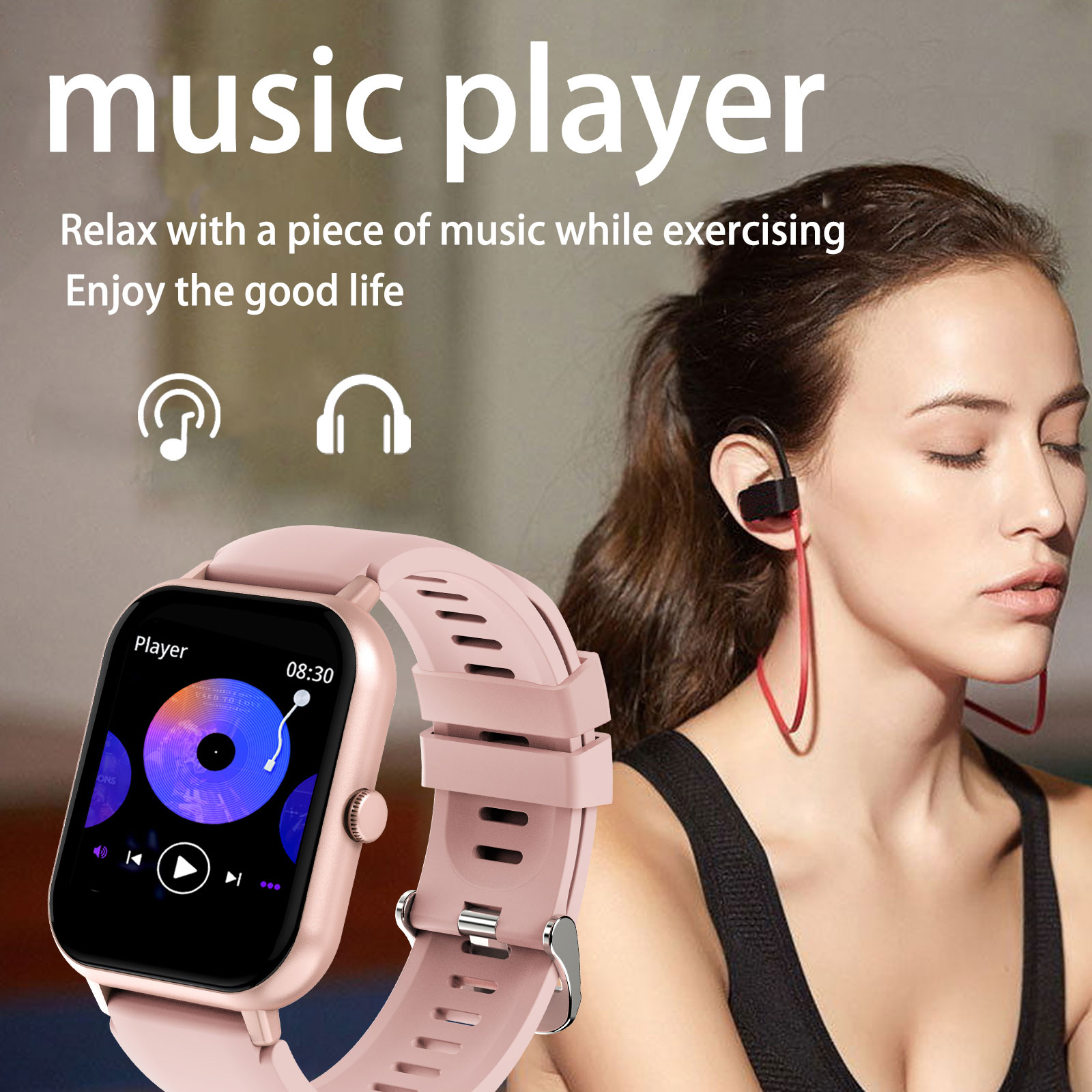 1.44inch Smart watch, wireless – Smartwatch Iphone Watches For Women recenzja i cena