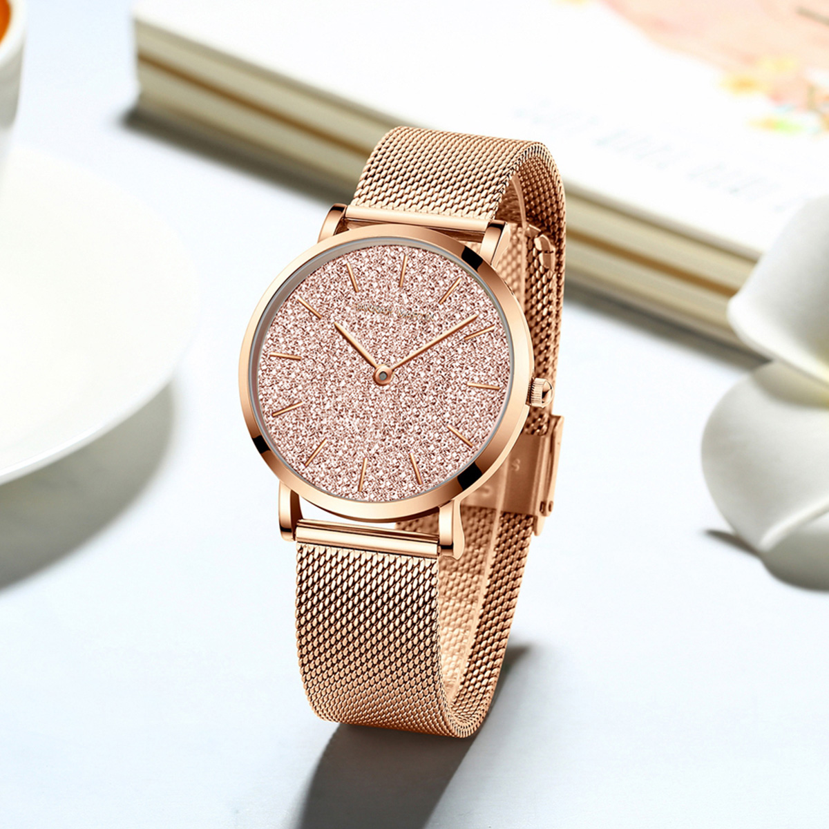 Hannah Martin Luxury Women's W – Mesh Stainless Strap recenzja i cena