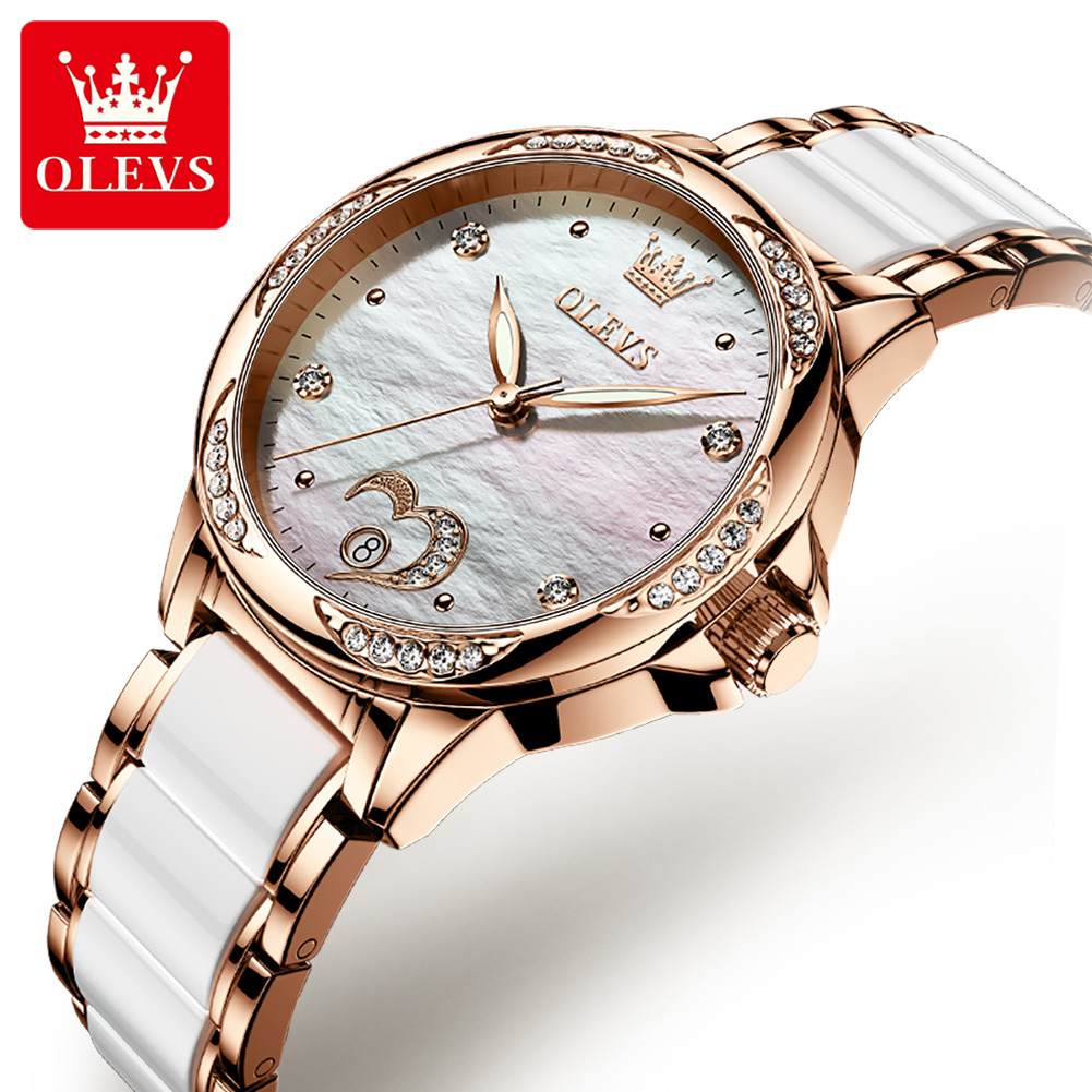 OLEVS Elegant Fashion Women's  – Anti-Magnetic Watch recenzja i cena