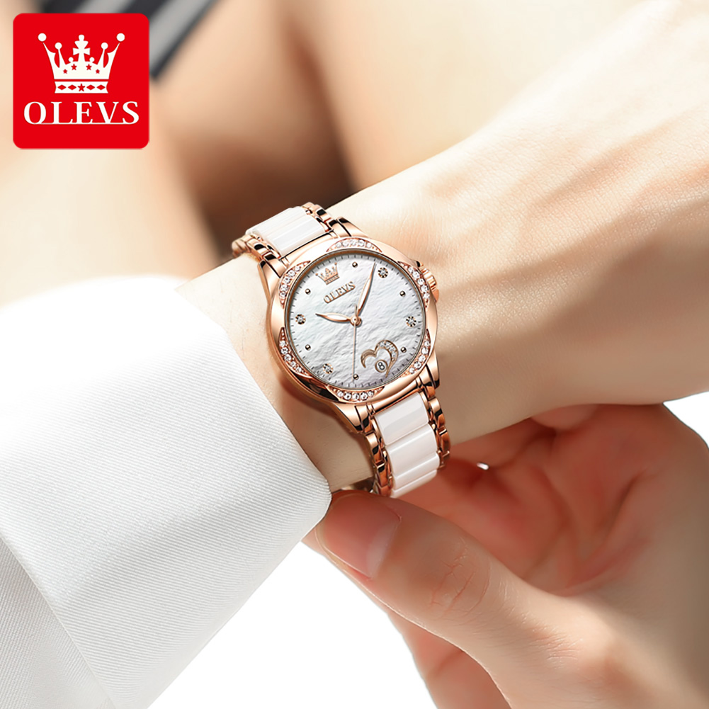 OLEVS Elegant Fashion Women's  – Anti-Magnetic Watch recenzja i cena