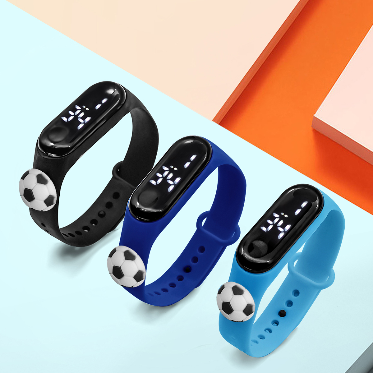 Hot Sale 3PCS Student Smartwat – Smartwatch Digital Watches For Boys recenzja i cena