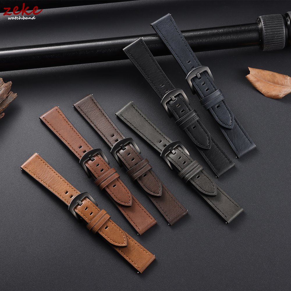 20/22mm Leather Strap Watchban – Omega Watches Smartwatch recenzja i cena