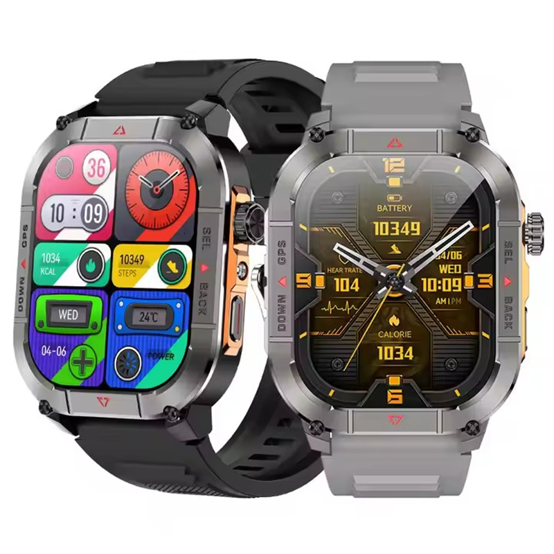 New HK84 Men Smart Watch AMOLE – Smartwatch Health Watches For Men recenzja i cena