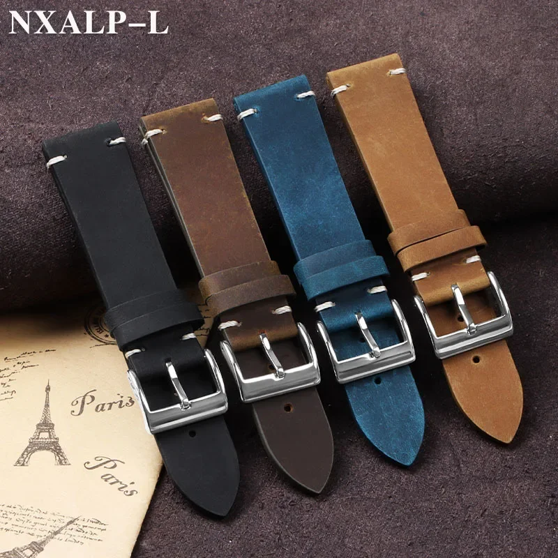 Vintage Oil Wax Leather Watch  – Omega Watches Smartwatch recenzja i cena