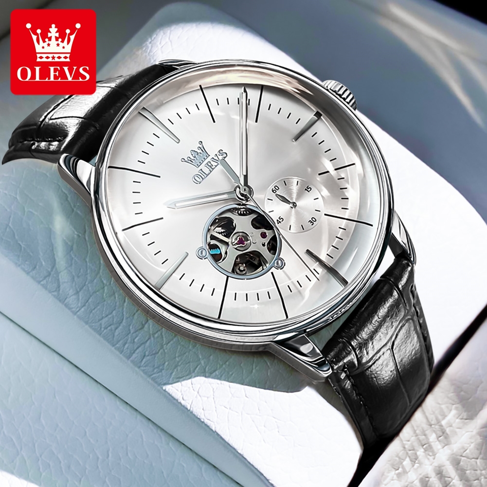 OLEVS Casual Fashion Men's Wat – Anti-Magnetic Watch recenzja i cena