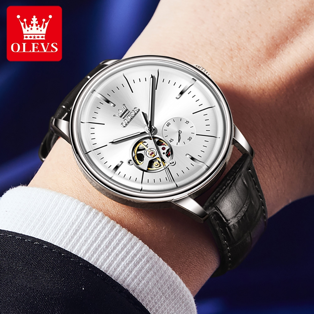 OLEVS Casual Fashion Men's Wat – Anti-Magnetic Watch recenzja i cena