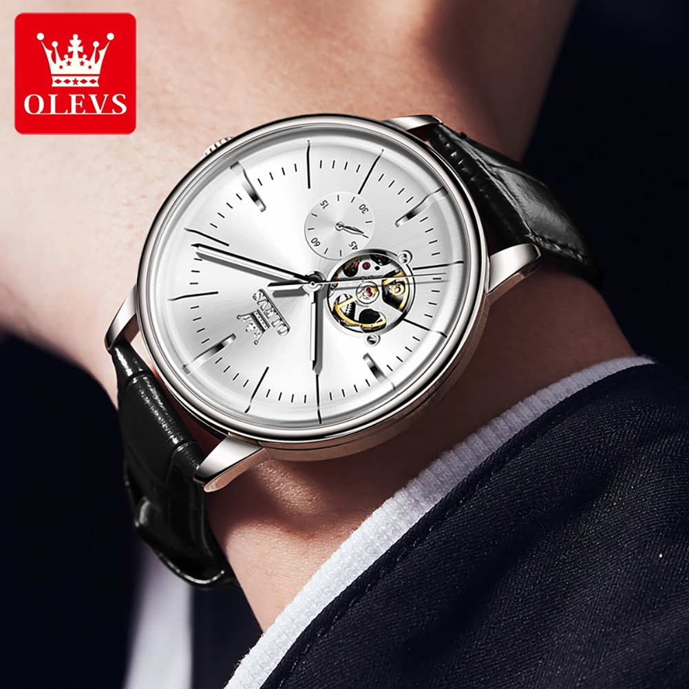 OLEVS Casual Fashion Men's Wat – Anti-Magnetic Watch recenzja i cena