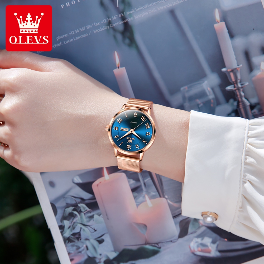 OLEVS 2920 Elegant Original Wo – Mesh Stainless Strap recenzja i cena