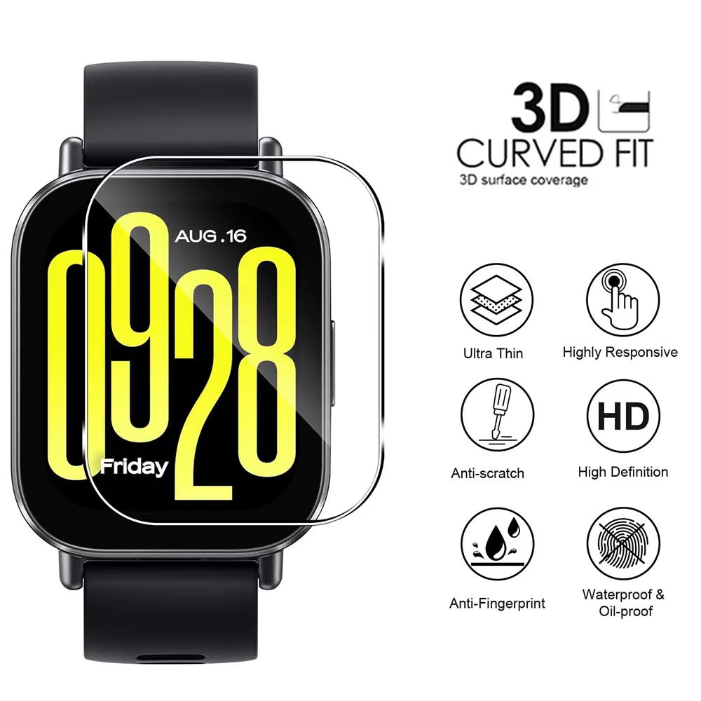 1-5Pcs Tempered Glass For Xiao – Watch Redmi recenzja i cena