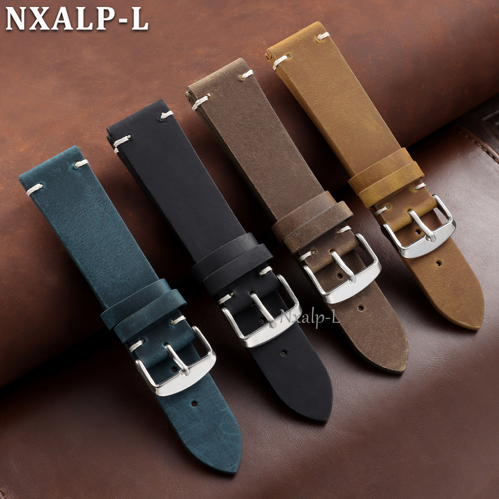 Retro Oil Wax Leather Watch Ba – Omega Watches Smartwatch recenzja i cena