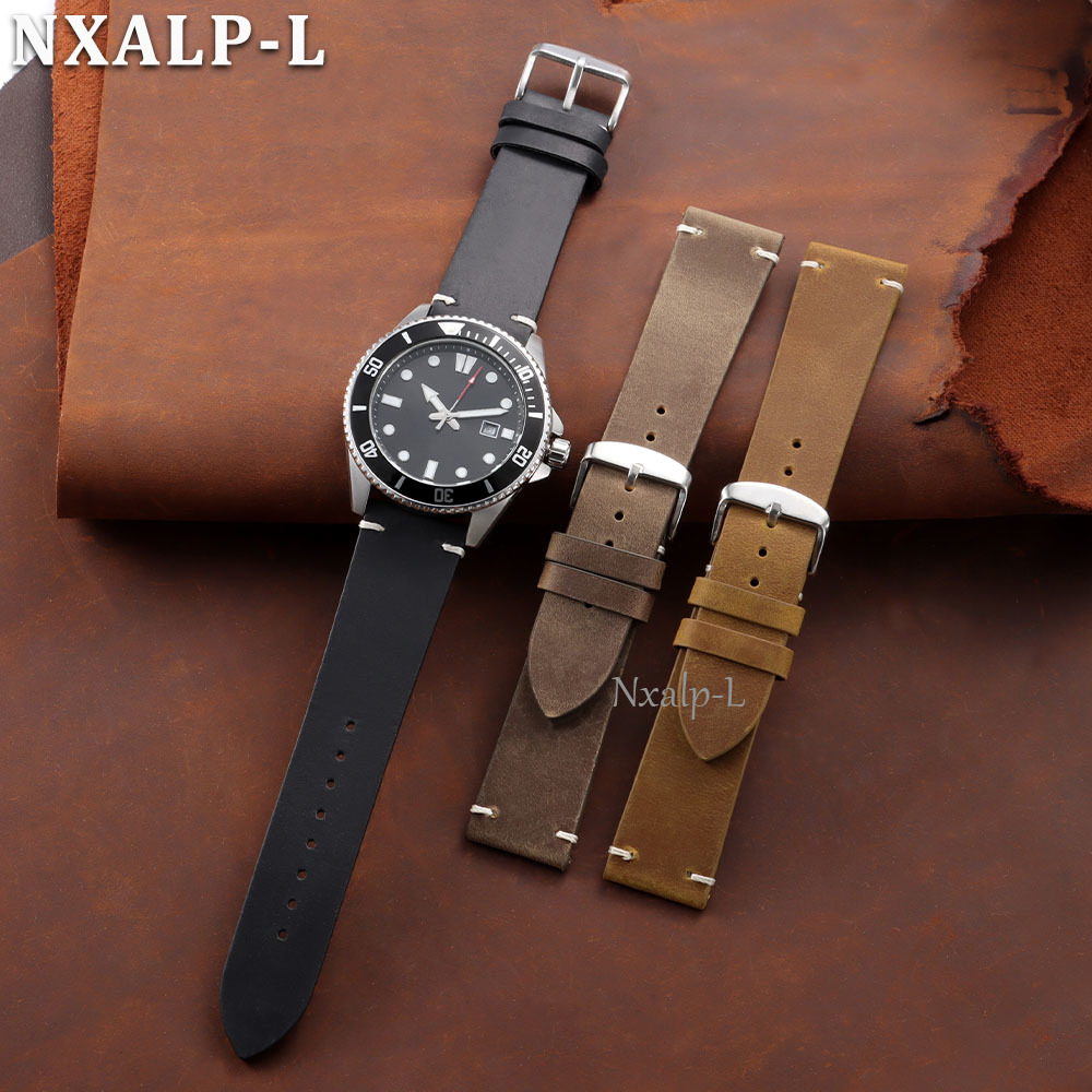 Retro Oil Wax Leather Watch Ba – Omega Watches Smartwatch recenzja i cena