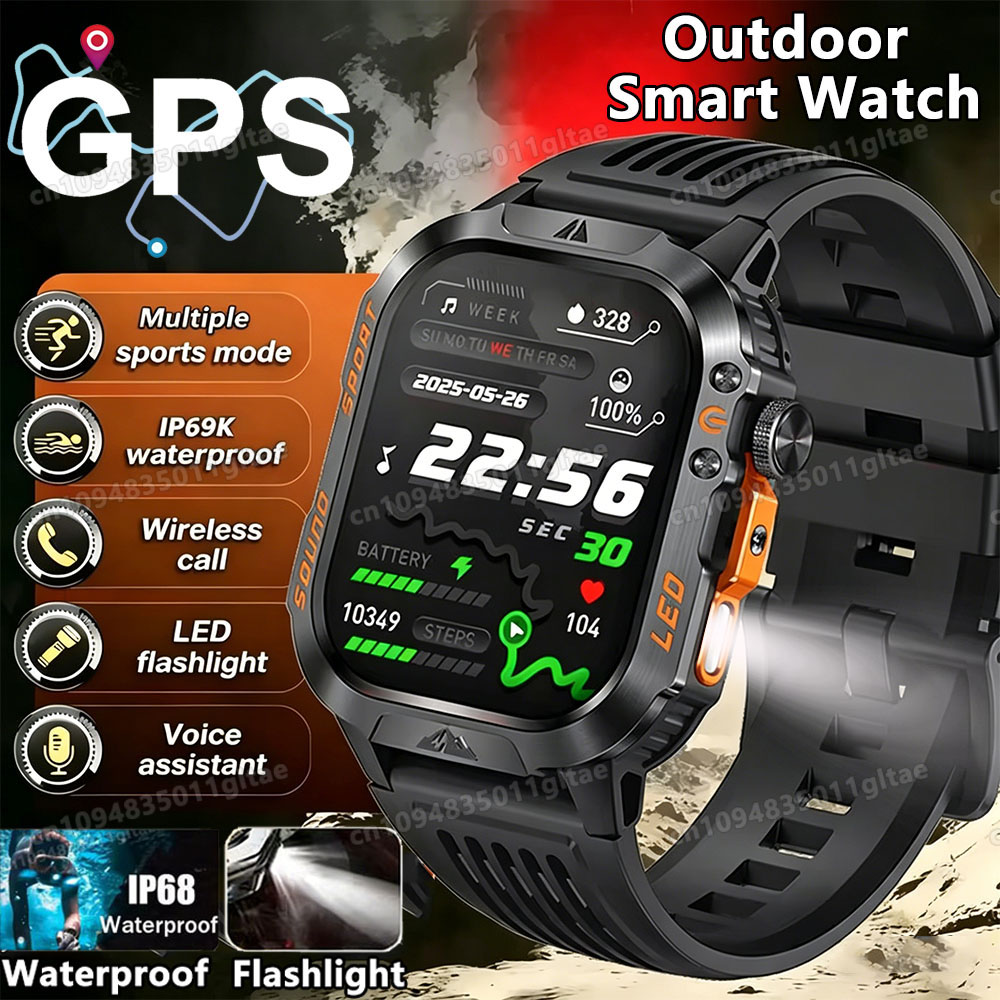 2026 New Military Smart Watch  – Smartwatch Health Watches For Men recenzja i cena