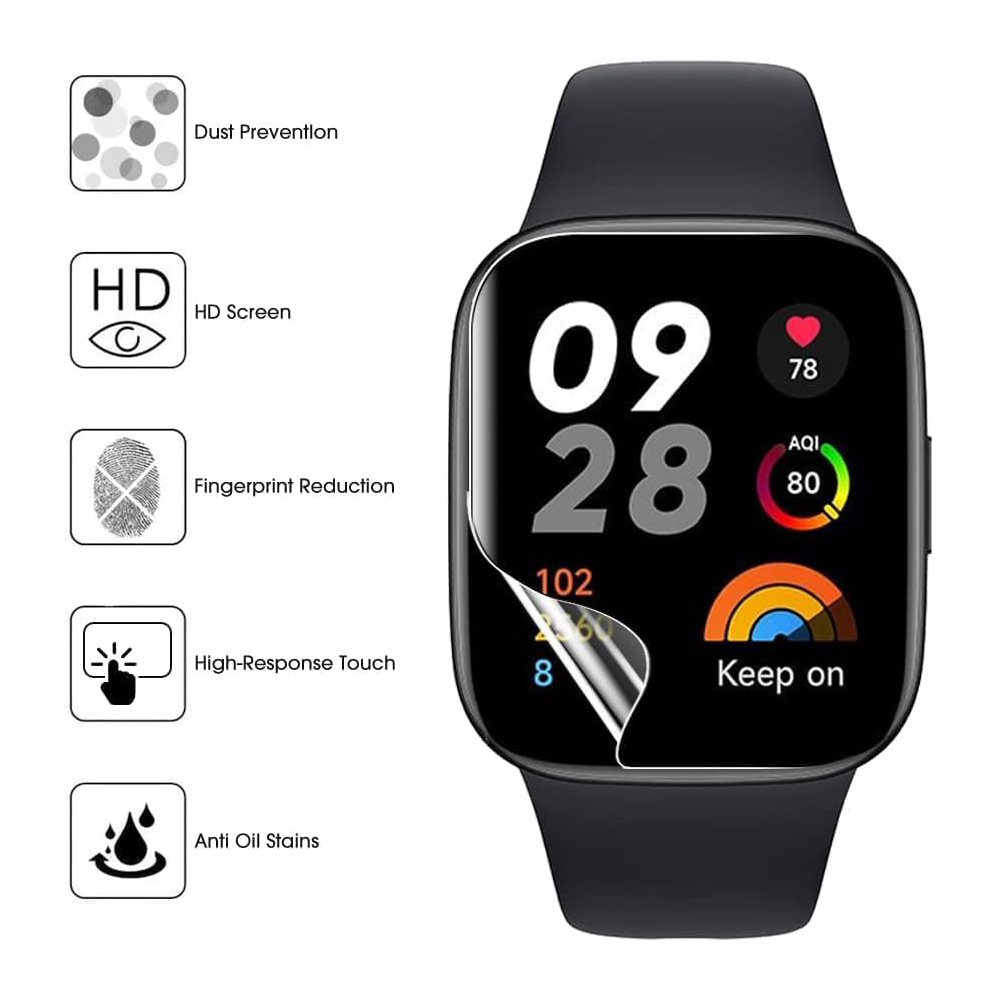 3/6pcs Hydrogel Protective Fil – Watch Redmi recenzja i cena