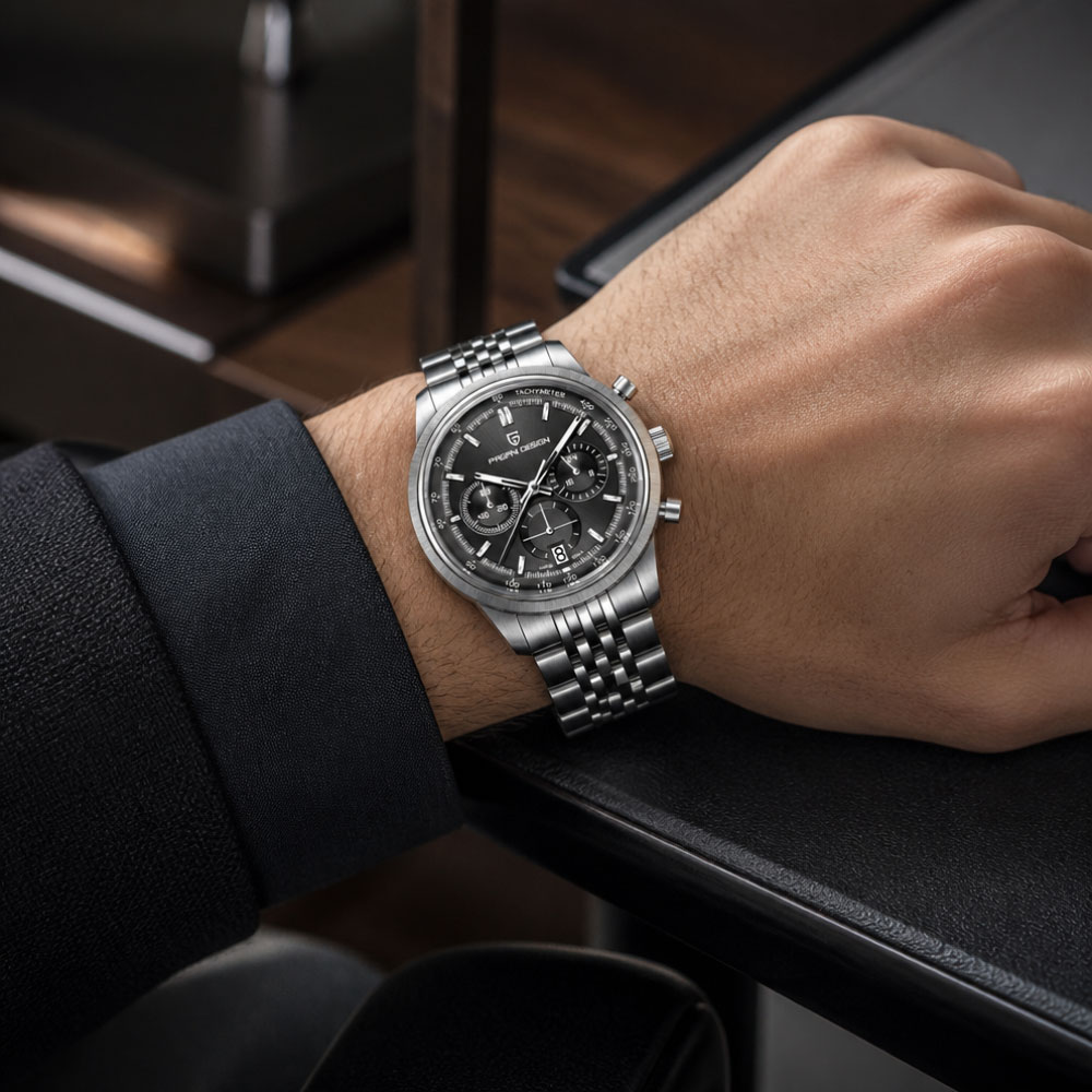 PAGANI DESIGN Men Quartz Watch – Anti-Magnetic Watch recenzja i cena