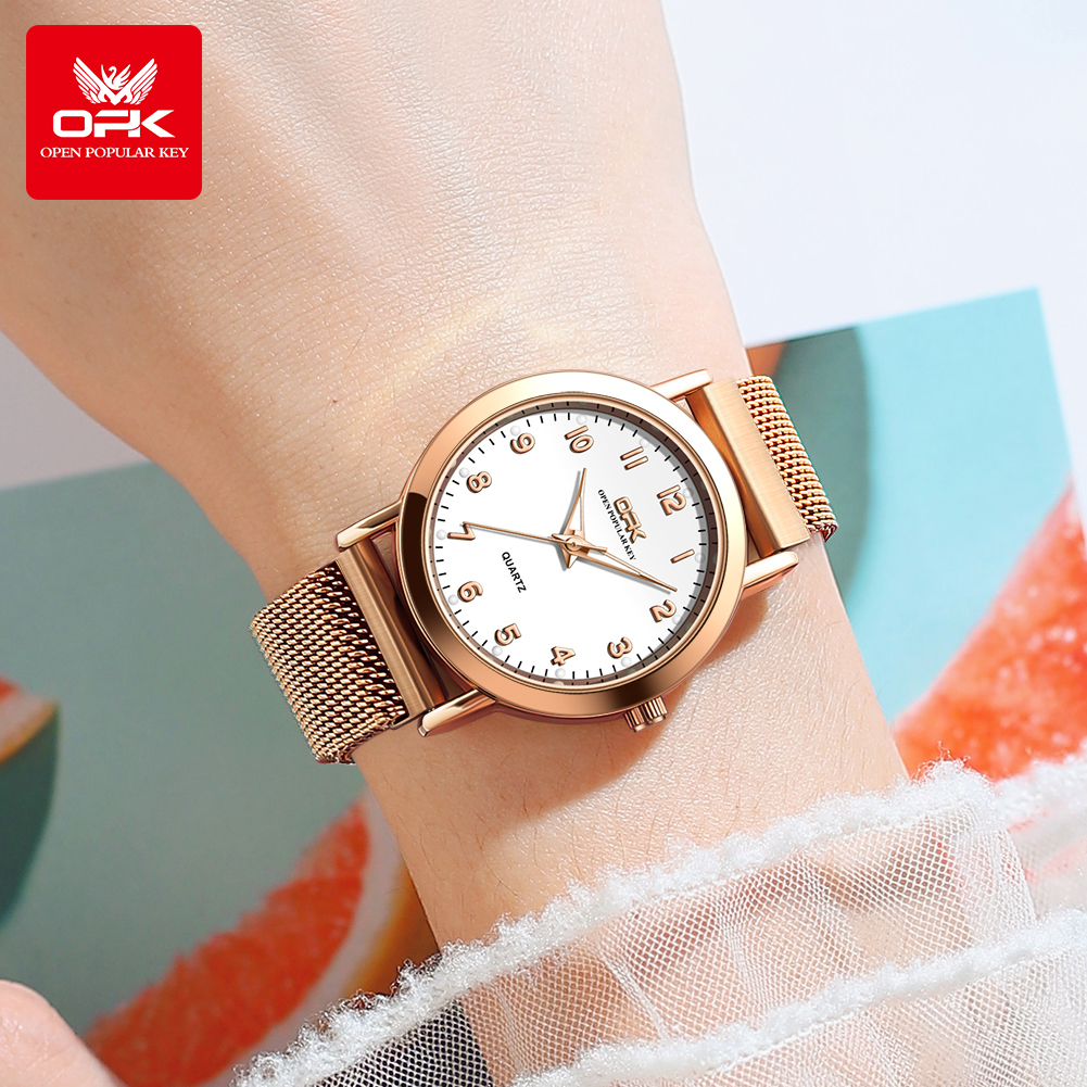 OPK 8115 Women's Watches Simpl – Mesh Stainless Strap recenzja i cena