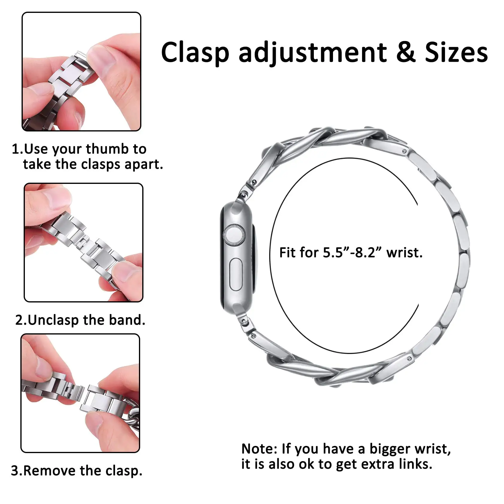 Premium Metal Watch Band for A – Smartwatch Premium Watches For Women recenzja i cena