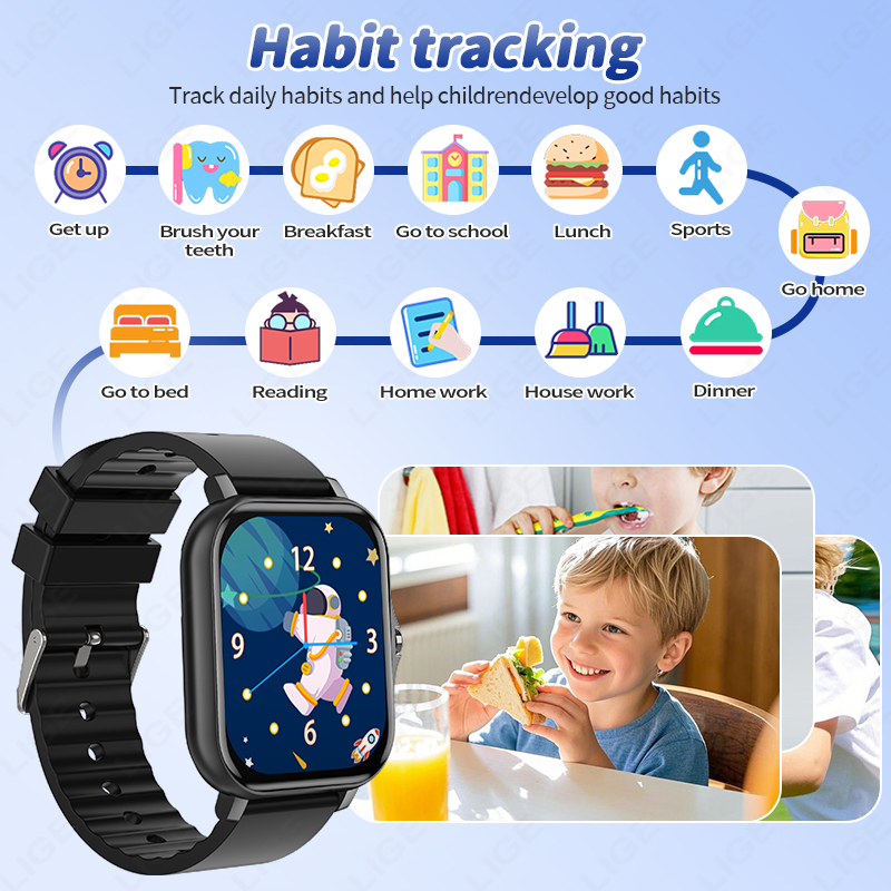 LIGE 2025 Audiobook Children S – Smartwatch Digital Watches For Boys recenzja i cena