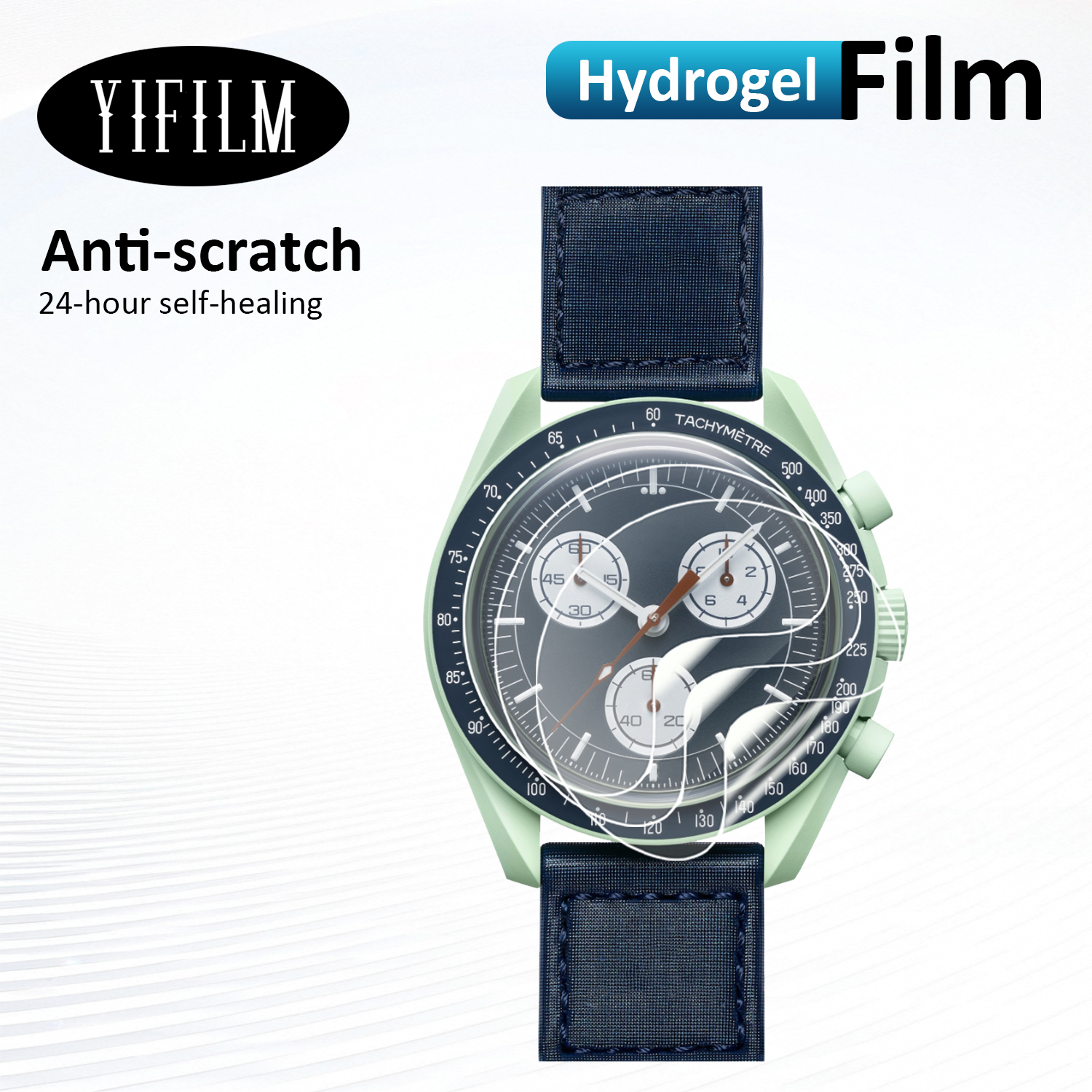 3Pcs Full Coverage Film For Om – Omega Watches Smartwatch recenzja i cena